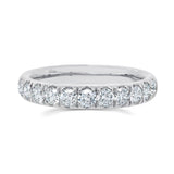 0.90CT 14K W/G DIAMOND LADYS BAND