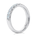 0.90CT 14K W/G DIAMOND LADYS BAND
