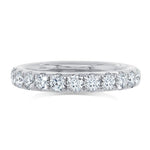 2.08CT 14K W/G DIAMOND ETERNITY BAND SZ 8