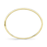 0.88CT 14K Y/G DIAMOND BANGLE