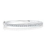 2.00CT 14K W/G DIAMOND BANGLE