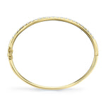 2.00CT 14K Y/G DIAMOND BANGLE