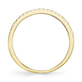0.18CT 14K Y/G DIAMOND LADYS RING