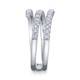0.61CT 14K W/G DIAMOND RING