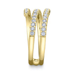 0.61CT 14K Y/G DIAMOND RING