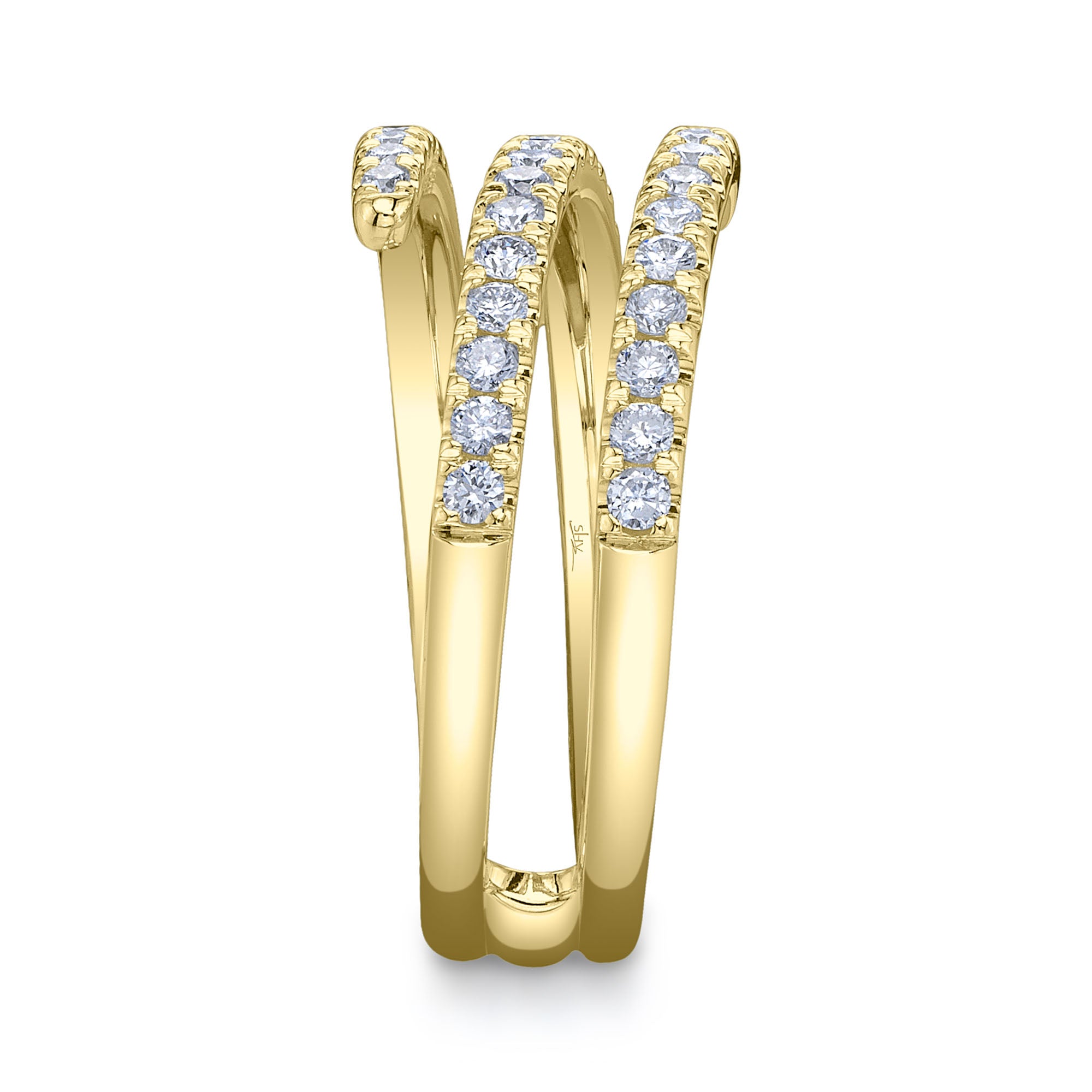 0.61CT 14K Y/G DIAMOND RING