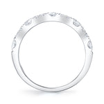 0.77CT 14K W/G DIAMOND LADYS BAND