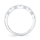0.77CT 14K W/G DIAMOND LADYS BAND