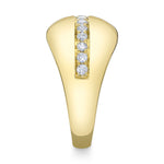0.43CT 14K Y/G DIAMOND LADYS RING