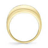 0.43CT 14K Y/G DIAMOND LADYS RING