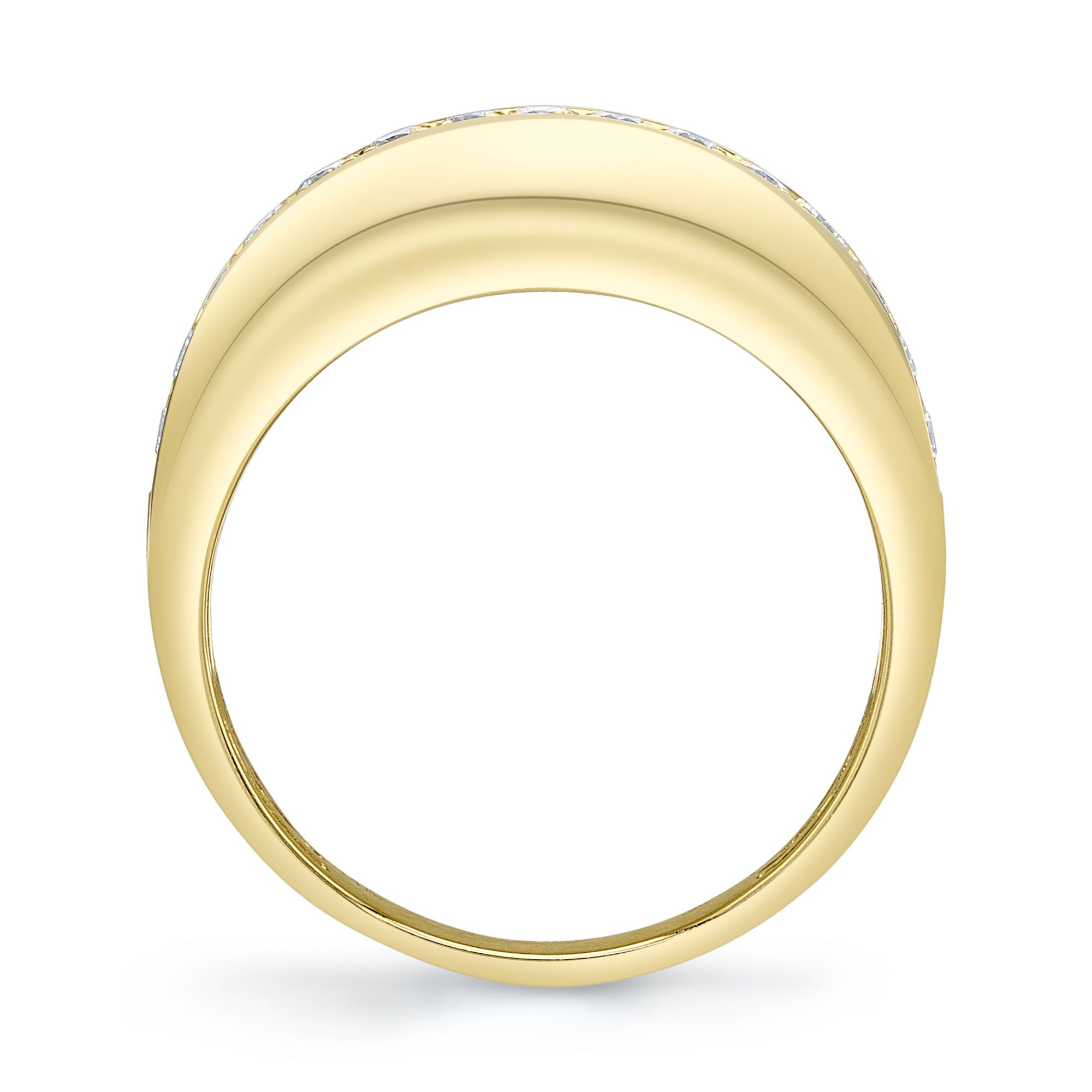 0.43CT 14K Y/G DIAMOND LADYS RING