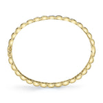 0.15CT 14K Y/G DIAMOND BANGLE
