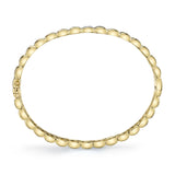 0.15CT 14K Y/G DIAMOND BANGLE
