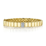0.15CT 14K Y/G DIAMOND BANGLE