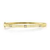 0.16CT 14K Y/G DIAMOND BANGLE