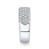 1.32CT 14K W/G DIAMOND LADYS PAVE BAND