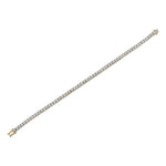 2.02CT 14K Y/G DIAMOND TENNIS BRACELET