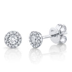 0.24CT 14K W/G DIAMOND STUD EARRING