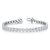 3.03CT 14K W/G DIAMOND LADYS BRACELET