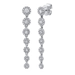 0.80CT 14K W/G DIAMOND EARRING