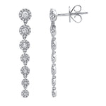 0.80CT 14K W/G DIAMOND EARRING
