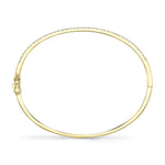 0.62CT 14K Y/G DIAMOND BANGLE