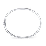 0.38CT 14K W/G DIAMOND BANGLE