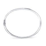 0.38CT 14K W/G DIAMOND BANGLE
