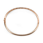 0.38CT 14K R/G DIAMOND BANGLE