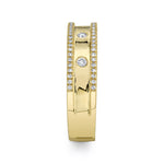 0.23CT 14K Y/G DIAMOND LADYS RING