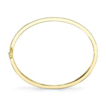 0.97CT 14K Y/G DIAMOND BANGLE