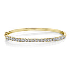 0.69CT 14K Y/G DIAMOND BANGLE