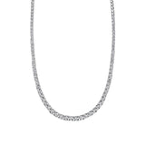 4.39CT 14K W/G DIAMOND TENNIS NECKLACE