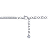 2.49CT 14K W/G DIAMOND TENNIS NECKLACE