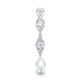 0.38CT 14K W/G DIAMOND LADYS BAND