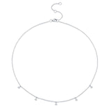 0.30CT 14K W/G DIAMOND NECKLACE