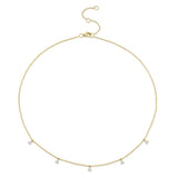 0.30CT 14K Y/G DIAMOND NECKLACE