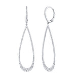 0.80CT 14K W/G DIAMOND EARRING