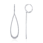 0.80CT 14K W/G DIAMOND EARRING