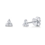 0.15CT 14K W/G DIAMOND STUD EARRING