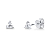 0.15CT 14K W/G DIAMOND STUD EARRING