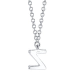 0.04CT 14K W/G DIAMOND NECKLACE - INITIAL Z