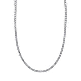 0.95CT 14K W/G DIAMOND TENNIS NECKLACE