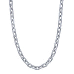 17.25CT 14K W/G DIAMOND PAVE LINK NECKLACE