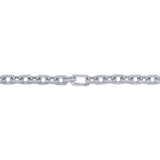 17.25CT 14K W/G DIAMOND PAVE LINK NECKLACE