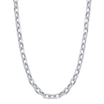 8.72CT 14K W/G DIAMOND PAVE LINK NECKLACE