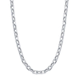 8.72CT 14K W/G DIAMOND PAVE LINK NECKLACE