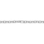 8.72CT 14K W/G DIAMOND PAVE LINK NECKLACE