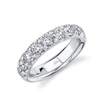 1.90CT 14K W/G DIAMOND LADYS BAND