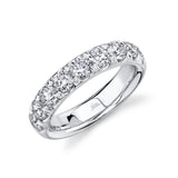 1.90CT 14K W/G DIAMOND LADYS BAND